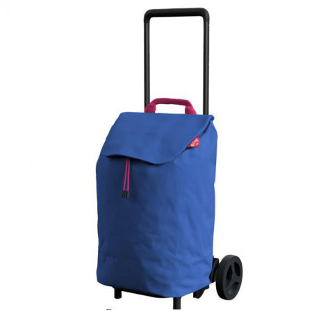 Carrello Spesa Easy Blu L 40 34X45 H 96 Gimi