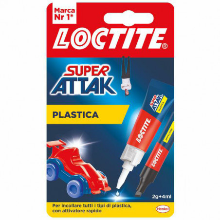 Colla Superattak Plastica G 2+4 Loctite