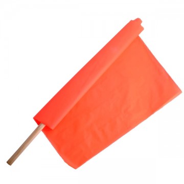 Drapeau de signalisation Orange Fluo 60X80 3G