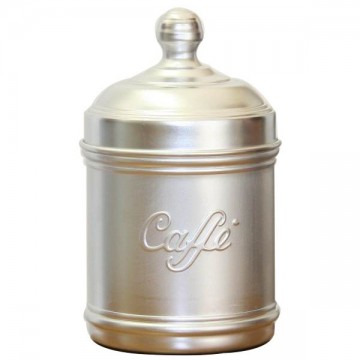Aluminum Coffee Jar cm 10 h 12 Ottinetti