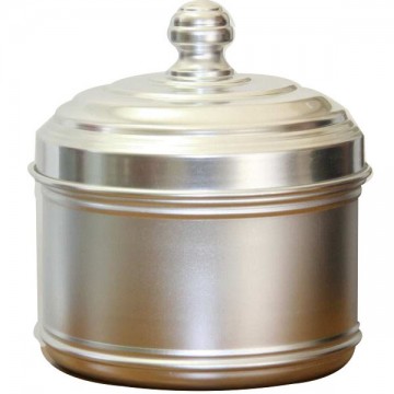 Aluminum jar cm 16 h 11 Ottinetti