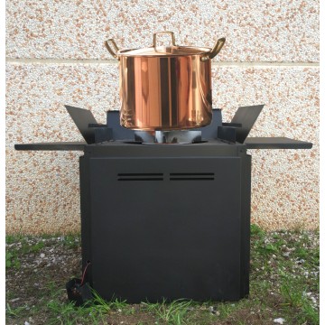 Complete Black Pyrolytic Barbecue