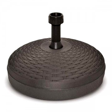 Umbrella Base Anthracite Plastic Rattan Adriatic