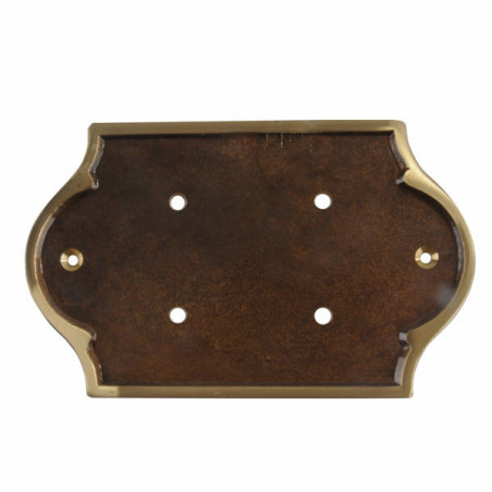 Placca Portanumeri Ottone Bonzato P2 193X120