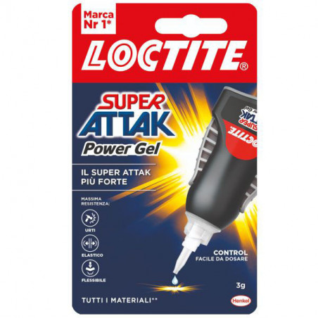 Colla Superattak Power Gel G 3 Control Loctite