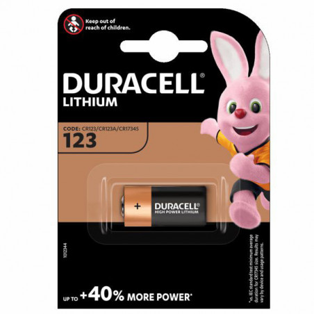 Pila Litio Photo Ultra M3 V3 Dl123 Duracell