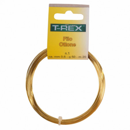 Filo Ottone Mm 0,60 G 50 M 22 Trex 01227