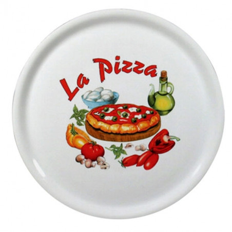 Piatto Porcellana Pizza X26 Cm 31 Napoli Saturnia