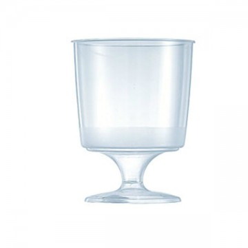 Crystal Glass cc 190 Transp. pcs. 8 Bibo
