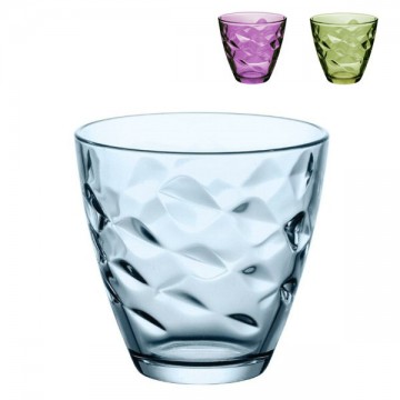 Bicchiere Flora Acqua Azzurro cc 260 pz.6 Bormioli