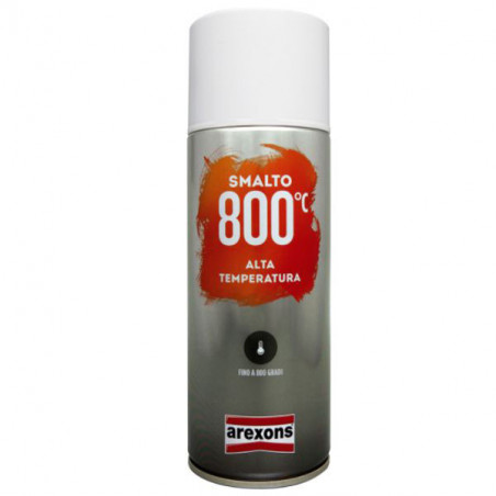 Smalto Spray Alta Temperatura Rosso Arexons