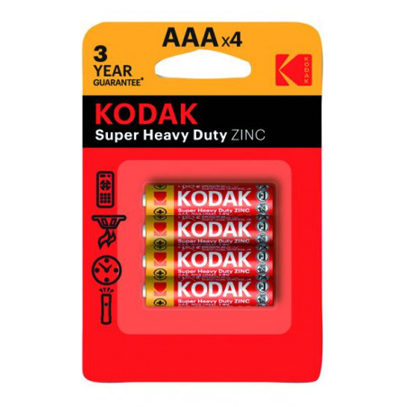 Pila Kodak Zinc Heavy-duty Ministilo 4PZ AAA