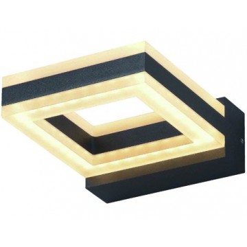 Applique Led Vigor per Esterni Granada Alluminio 12W-730Lm