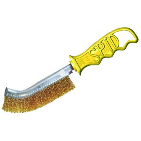 Brosse courte en laiton Spid