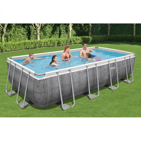 Piscina Power Steel Rattan B/Way Ay 56998