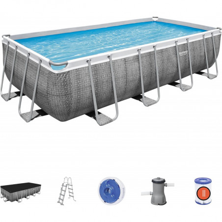 Piscina Power Steel Rattan B/Way 56996