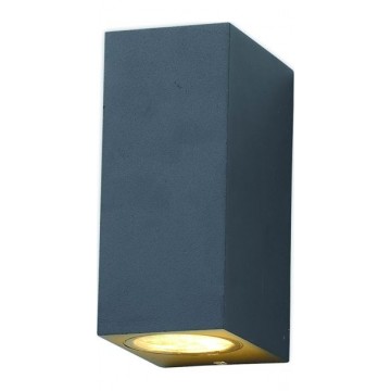 Vigor Outdoor Wall Lamp Oviedo Aluminum 2X35W Gu10