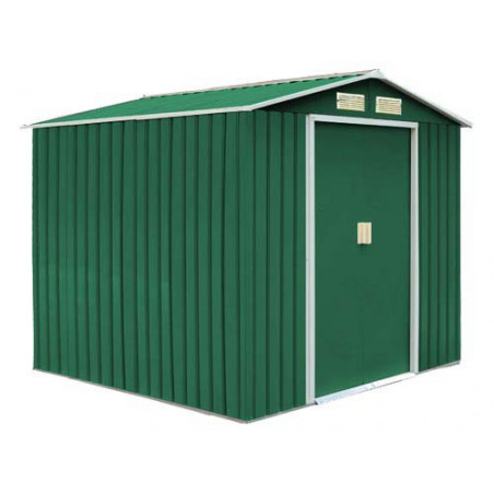 Garden Cottage MetalGreen 2 Porte Lunghezza 340 cm