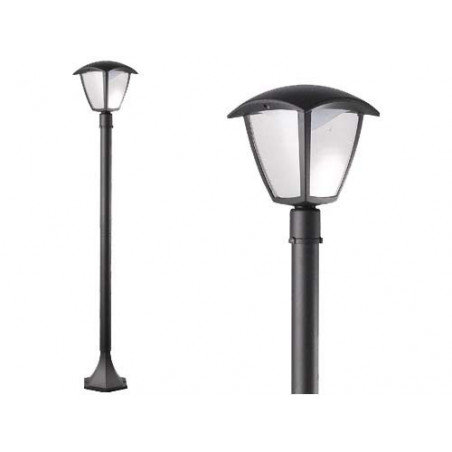 Lanterna Selene Led 1 Luce Su Palo