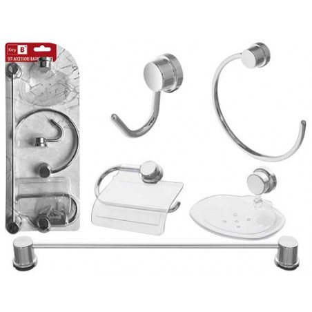 Set Accessori Bagno Key B 5Pz - 020001