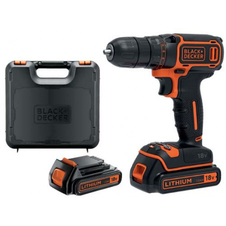 Trapano Black+Decker 18V Litio Bdcdc 18Kb