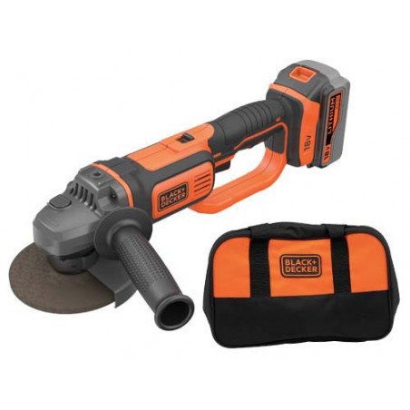 Smerigliatrice Black+Decker 18V Bcg 720M1