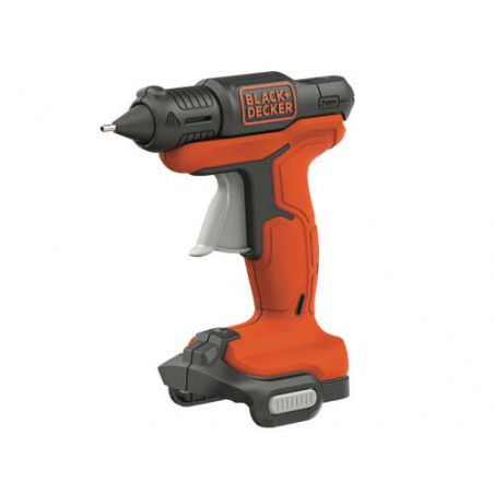 Pistola a Caldo per Incollare 12V Black+Decker Senza Batteria e Caricabatteria BDCGG 12N