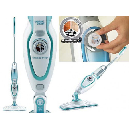 Lavapavimenti a Vapore Black+Decker Fsm 1616