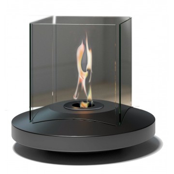 Table bio-fireplace Lione 500W Black Tecno Air System