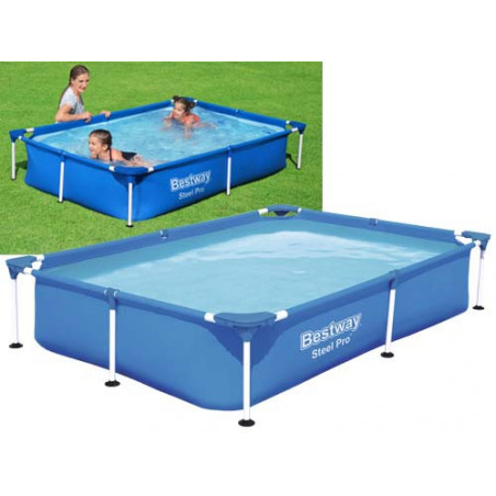 Piscina Rettangolare 221x150 Altezza 43 cm 56401