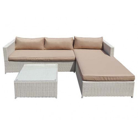 Set Rattan Angolo Relax modello Morning