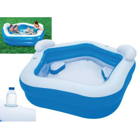 Piscina gonfiabile Family 213x206x69 cm 54153