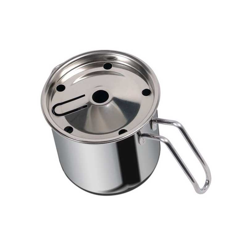 Bollilatte Acciaio Manico Inox cm 12 Dune Metalsomma