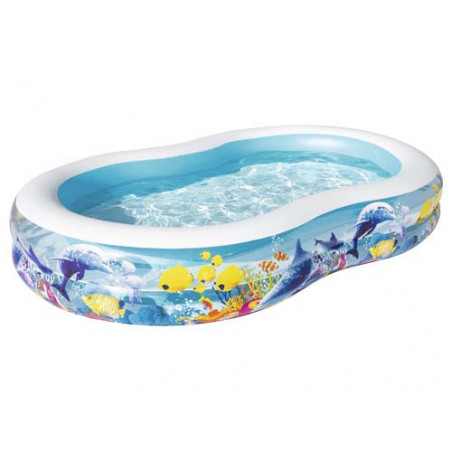 ELIMINARE H8Piscina Gonfiabile Oval 274X157H46-54118