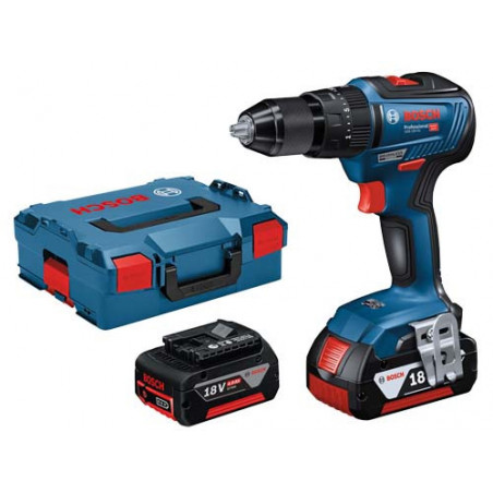 Trapano Avvitatore Bosch 18V 2 Batterie Gsb 18V-55