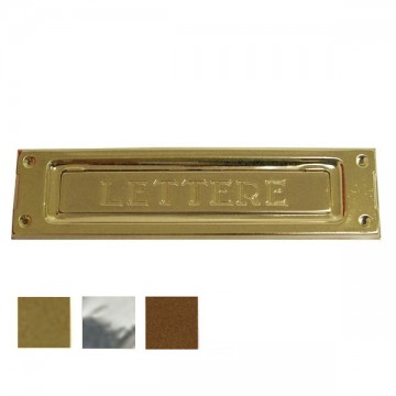 Boîte aux lettres Ott Bronze mm 235X 60