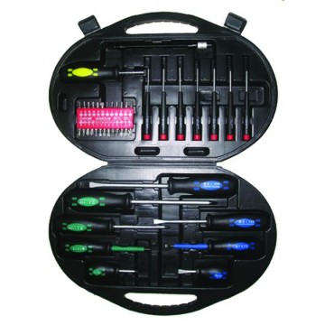 Screwdrivers Blinky Case Set 42 Pieces