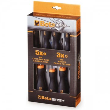 Screwdrivers Easy T-Ph Sr.pcs.8 1203/D8 Beta