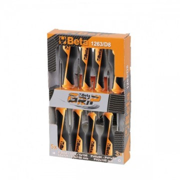 Grip screwdrivers T-Ph pcs.6 1263/D6 Beta