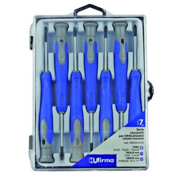 Screwdrivers for Watchmakers Hufirm Chrome Vanadium Sr 7 Pieces