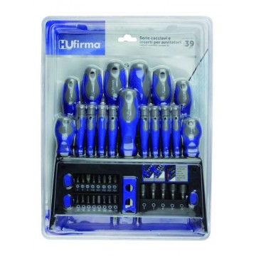 Tournevis/Embouts Hu-Firma Chrome Vanadium Set 39 pcs