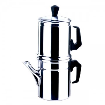 Neapolitan aluminum coffee maker 1/2 cup Ilsa