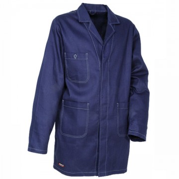 Manteau en coton bleu marine 50 Namibia Cofra