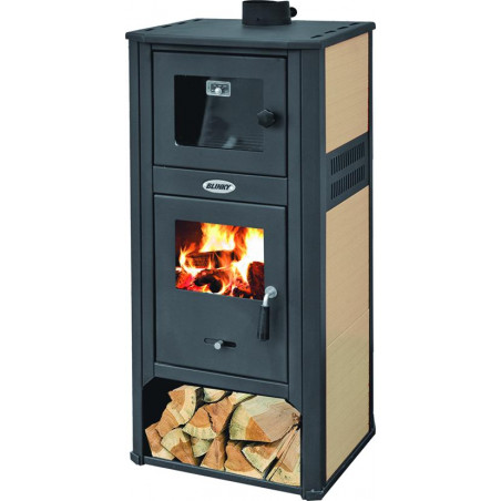 Roma S Steel Stove with Ivory Oven