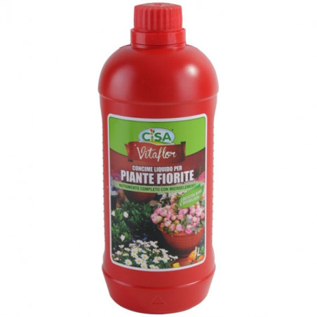 Concime Liquido Piante Fiorite L 1,0 Vitaflor Cisa