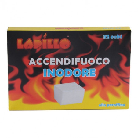 Accenditore Cubetti Pz 32 Paraffina Lapillo 07549