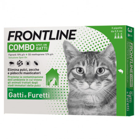 Antiparassitario Combo Gatti Pz 3 Frontline