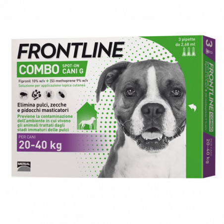 Antiparassitario Combo Cani Grandi Pz 3 Frontline