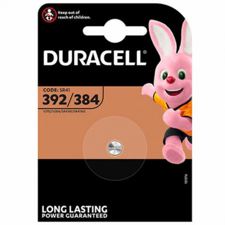 Pila Bottone Ossido Argento D392/D384 Duracell