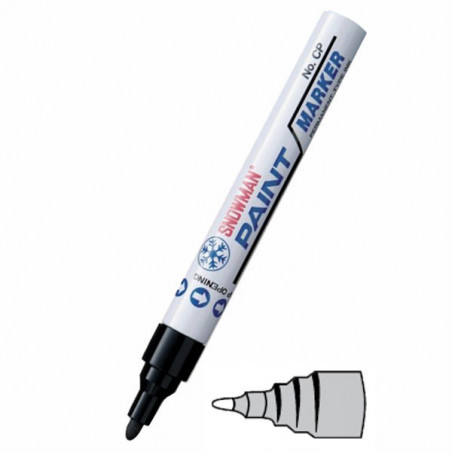 Pennarello Paint Marker Bianco Snowman